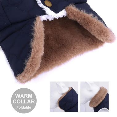 Warm Pet Fleece Vest Coat with Harness