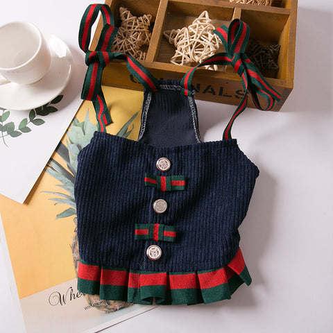 British Strappy Pet Suspender Skirt