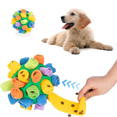 Interactive Pet Snuffle Ball Toy