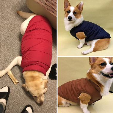 Dog Winter Jacket Coat Windproof