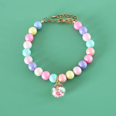 Pet Macaroon Necklace Accessories