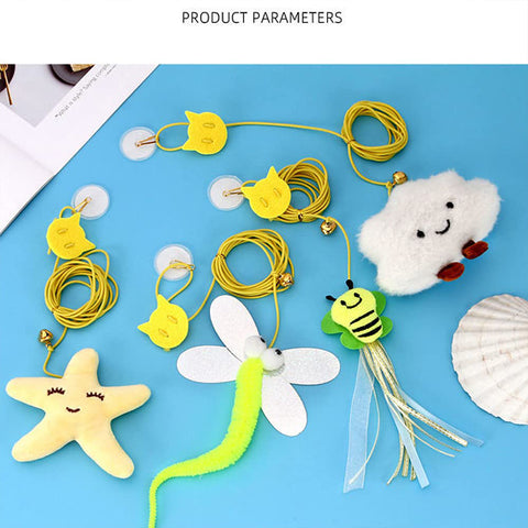 Interactive Elastic Rope Cat Toys
