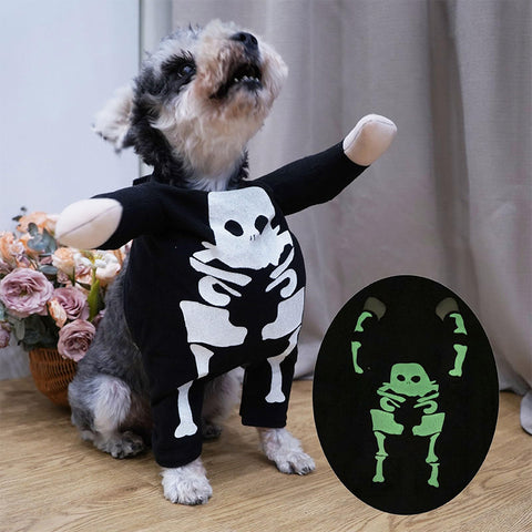 Luminous Spooky Dog Cosplay Halloween Costume