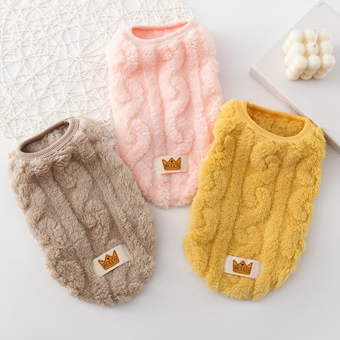 Fleece Pullover Pet Clothes