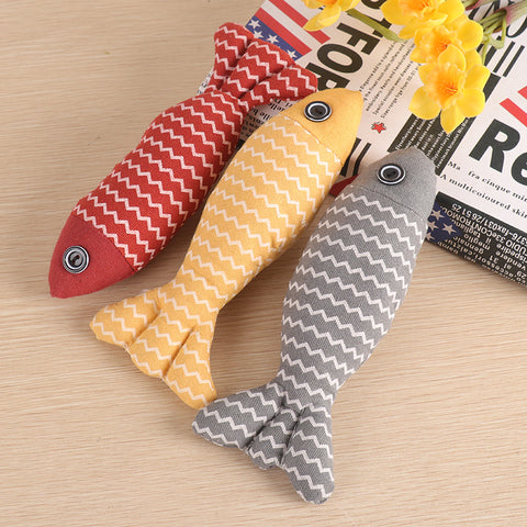 Fish Chew Cat Toy