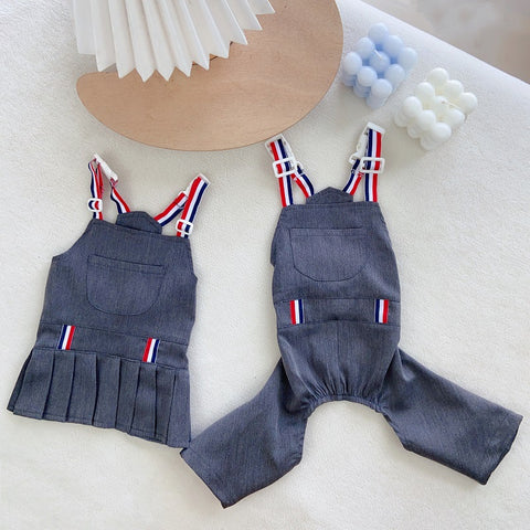 British Style Pet Overalls/Skirt