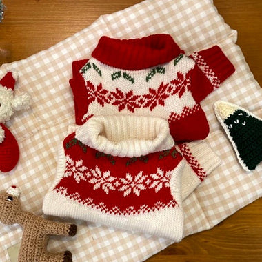 Christmas Knitted Pet Sweater