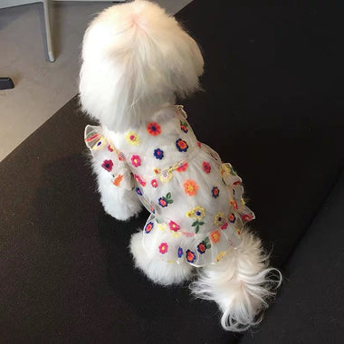 Tulle Skirt Pet Sun Protection Clothes