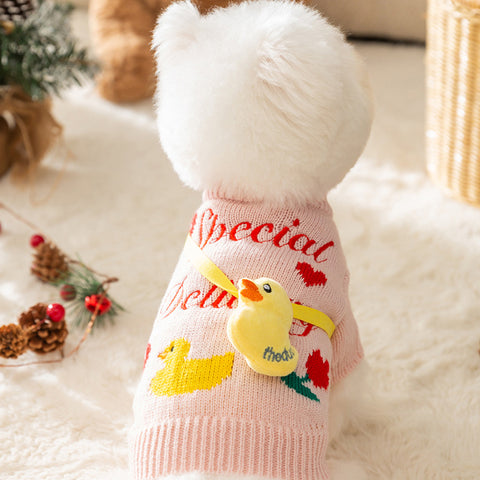 Christmas Knitted Pet Pullover Sweater