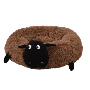 Cartoon Sheep Plush Pet Bed