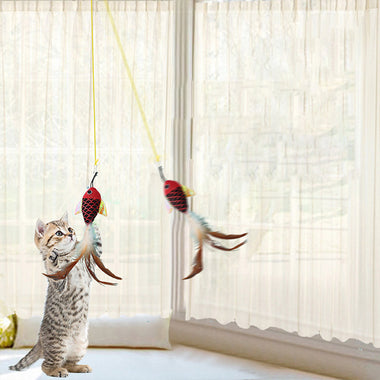 Interactive Elastic Rope Cat Toys