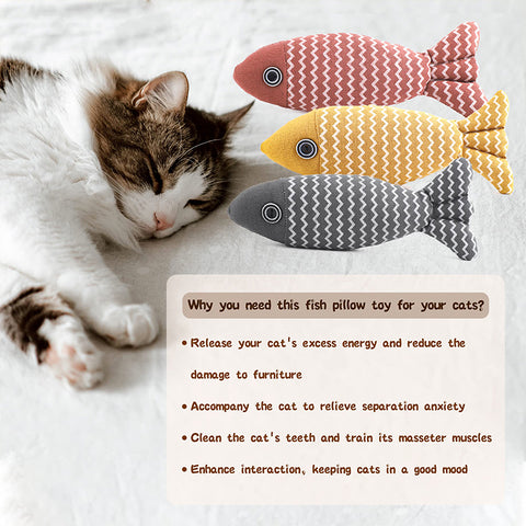 Fish Chew Cat Toy
