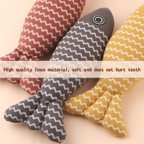 Fish Chew Cat Toy