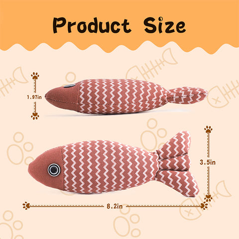 Fish Chew Cat Toy