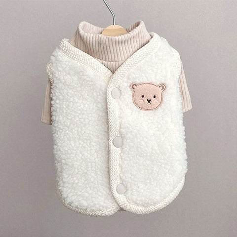 Cute Bear Warm Vest