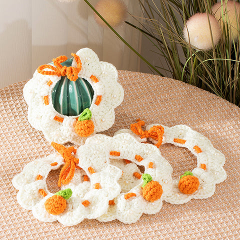 Knitted Cat Collar