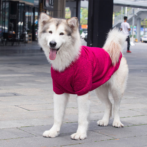 Fleece Pullover Pet Sweatshirt