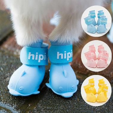 Waterproof Anti Slip Pet Rain Shoes