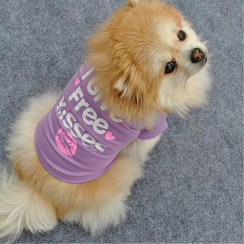 Breathable Letter Printed Pet Vest