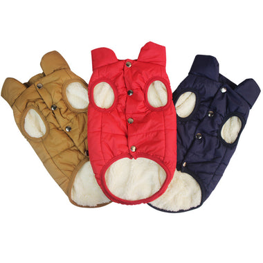 Dog Winter Jacket Coat Windproof
