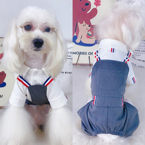 British Style Pet Overalls/Skirt