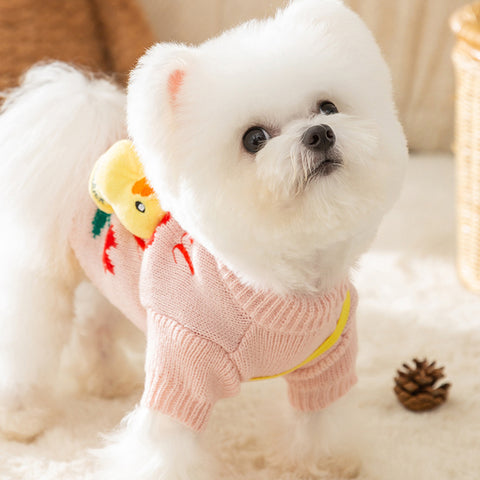 Christmas Knitted Pet Pullover Sweater