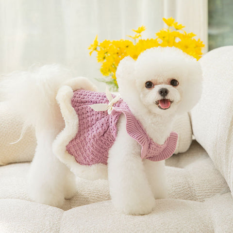 Knitted Sweater Princess Dress