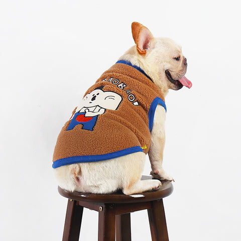 Cartoon Plush Pet Vest