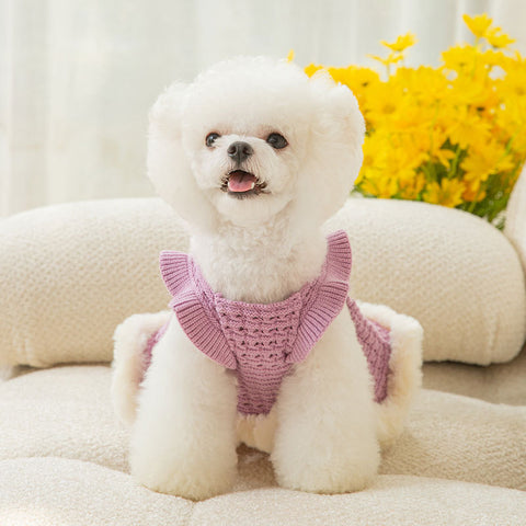 Knitted Sweater Princess Dress