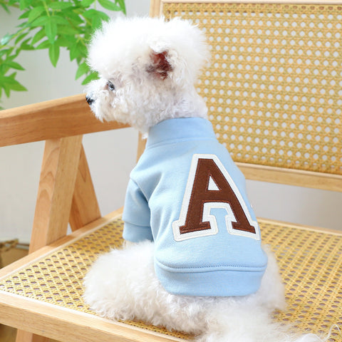 Letter R Printed Dog Coat