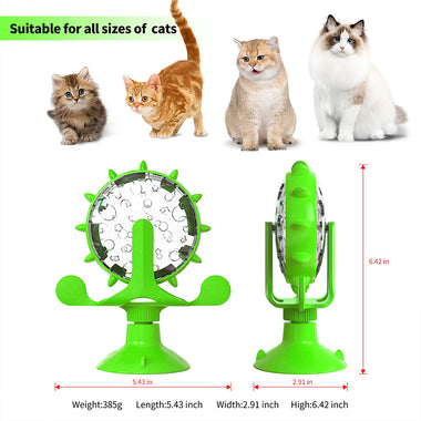 Pet Interactive Windmill Toy