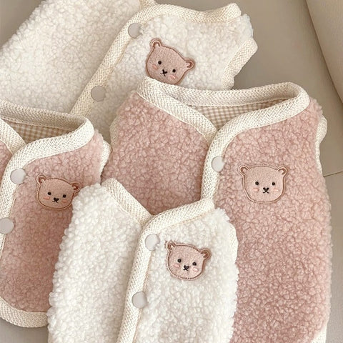 Cute Bear Warm Vest