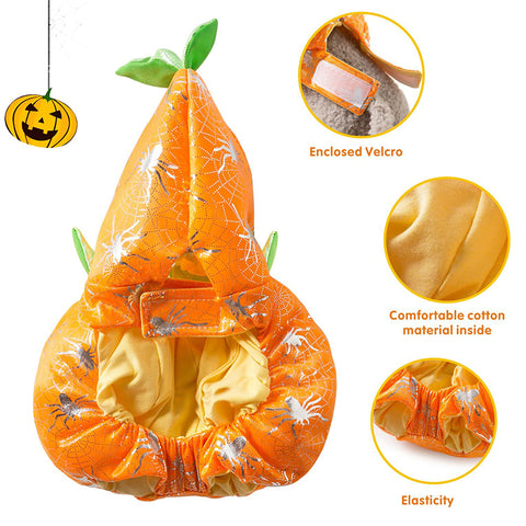 Halloween Pumpkin Pet Cosplay Costume