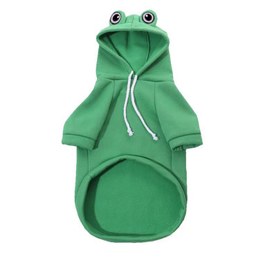 Frog Style Pullover Pet Hoodies