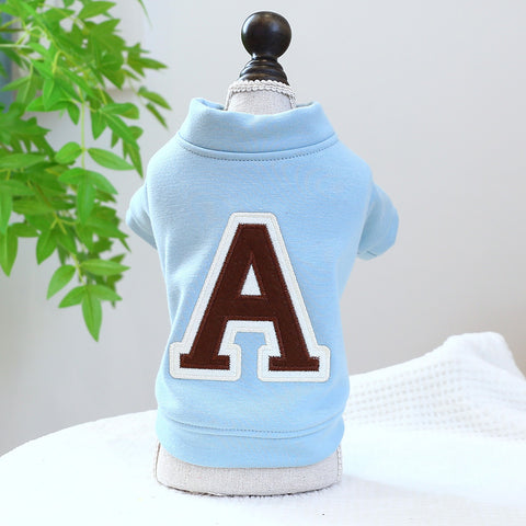 Letter R Printed Dog Coat