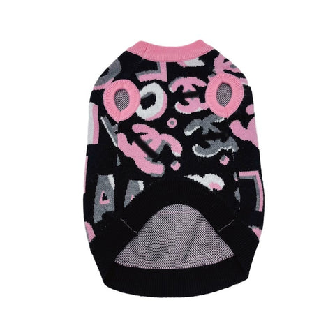 Printed Pullover Pet Sweater
