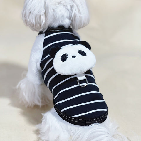 Panda Stripe Pet Vest