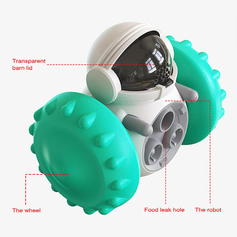 Tumbler Balance Car Slow Feeder Pet Toy