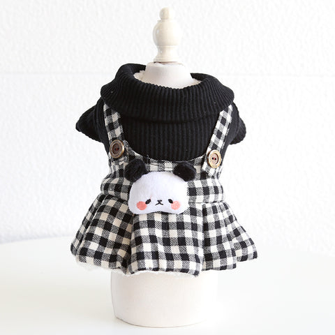 Panda Plaidet Pet Clothes