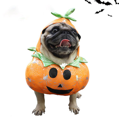 Halloween Pumpkin Pet Cosplay Costume