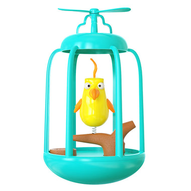 Cat Bird Cage Squeaky Toy