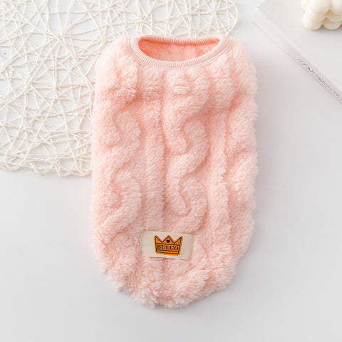 Fleece Pullover Pet Clothes