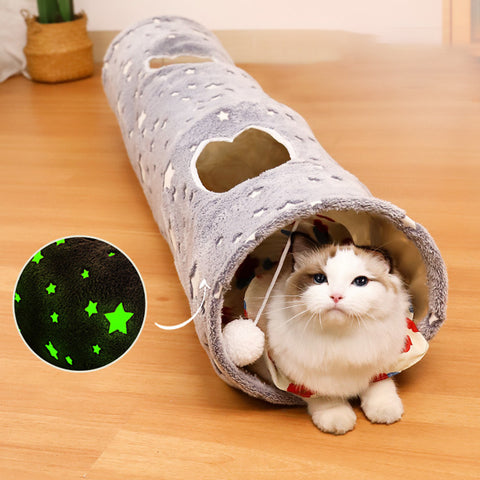 Collapsible Cat Tunnel Toys