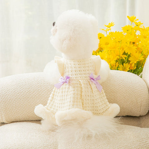 Knitted Sweater Princess Dress