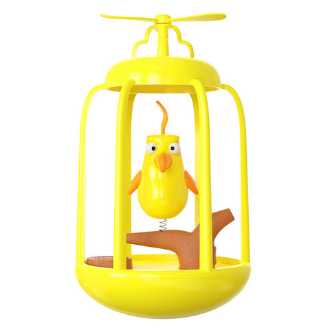 Cat Bird Cage Squeaky Toy