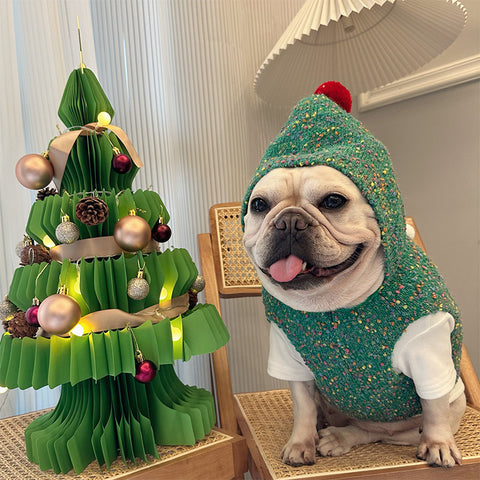 Christmas Hooded Pet Vest