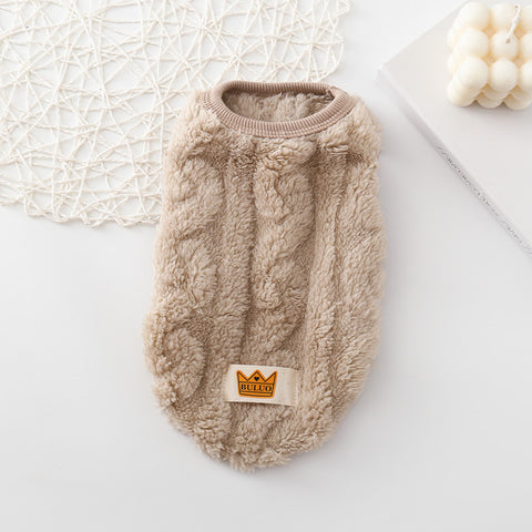 Fleece Pullover Pet Clothes