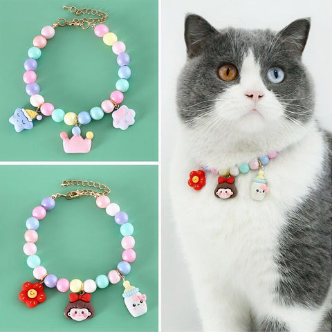 Pet Macaroon Necklace Accessories