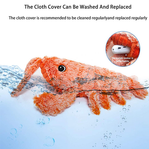 Electric Simulation Lobster Pet Toy