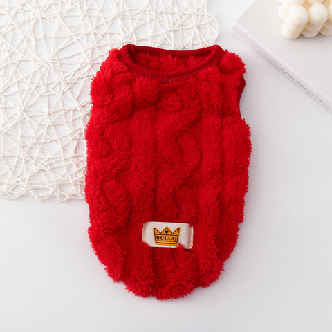 Fleece Pullover Pet Clothes